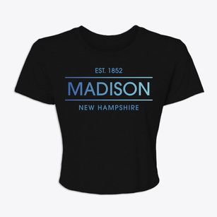 Madison New Hampshire Horizon Women's Crop Top