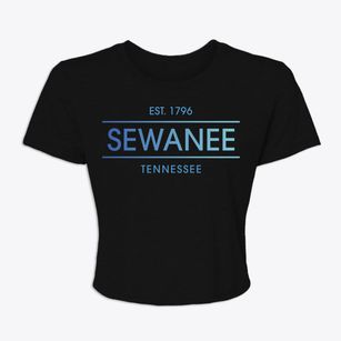 Sewanee Tennessee Horizon Women's Crop Top