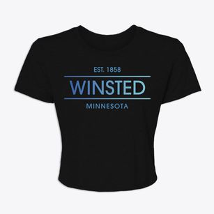 Winsted Minnesota Horizon Women's Crop Top