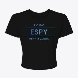 Espy Pennsylvania Horizon Women's Crop Top