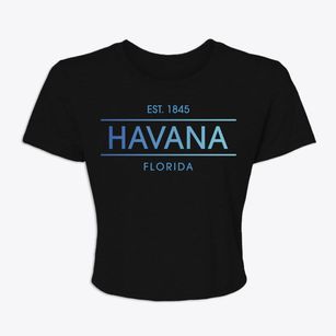Havana Florida Horizon Women's Crop Top
