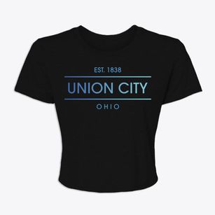 Union City Ohio Horizon Women's Crop Top