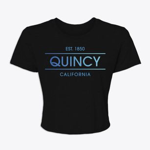 Quincy California Horizon Women's Crop Top