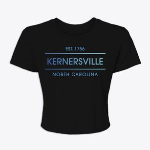 Kernersville North Carolina Horizon Women's Crop Top