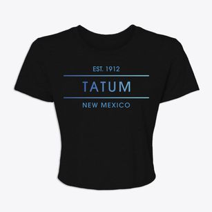 Tatum New Mexico Horizon Women's Crop Top