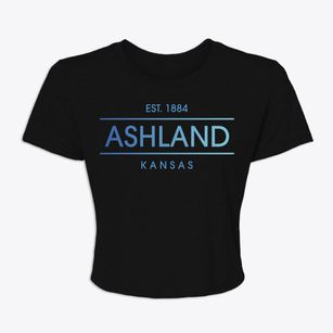 Ashland Kansas Horizon Women's Crop Top