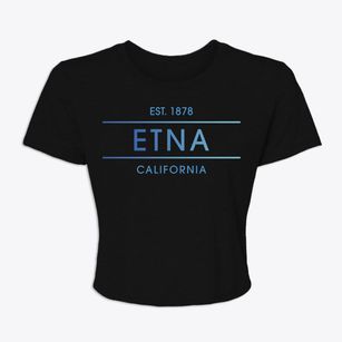 Etna California Horizon Women's Crop Top