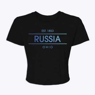 Russia Ohio Horizon Women's Crop Top
