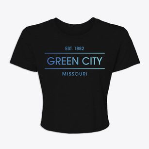 Green City Missouri Horizon Women's Crop Top