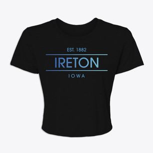 Ireton Iowa Horizon Women's Crop Top