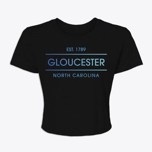 Gloucester North Carolina Horizon Women's Crop Top