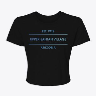 Upper Santan Village Arizona Horizon Women's Crop Top
