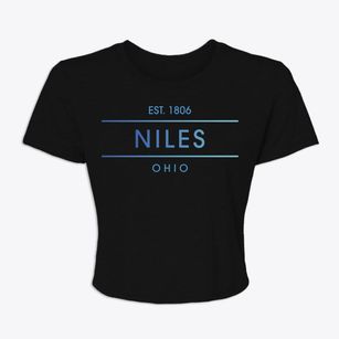Niles Ohio Horizon Women's Crop Top