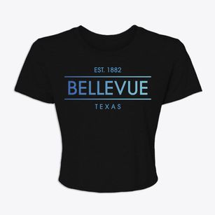 Bellevue Texas Horizon Women's Crop Top