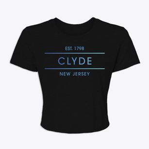 Clyde New Jersey Horizon Women's Crop Top