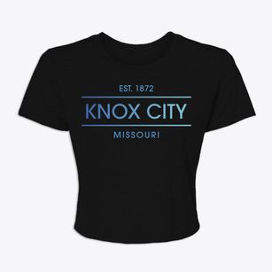 Knox City Missouri Horizon Women's Crop Top