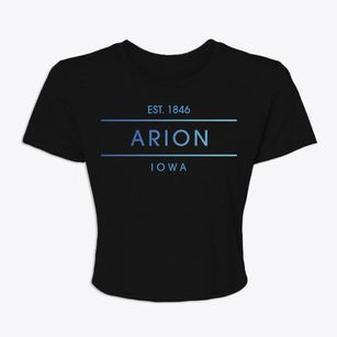 Arion Iowa Horizon Women's Crop Top