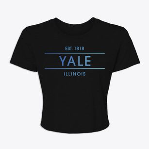 Yale Illinois Horizon Women's Crop Top