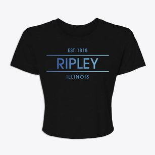 Ripley Illinois Horizon Women's Crop Top