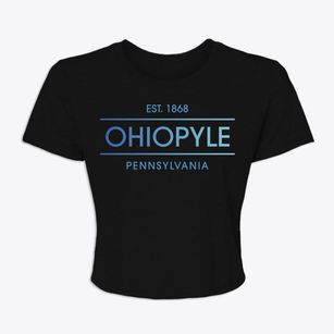 Ohiopyle Pennsylvania Horizon Women's Crop Top