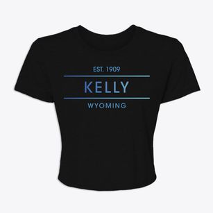 Kelly Wyoming Horizon Women's Crop Top