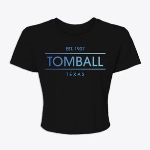 Tomball Texas Horizon Women's Crop Top