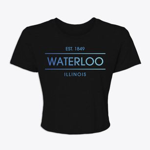 Waterloo Illinois Horizon Women's Crop Top