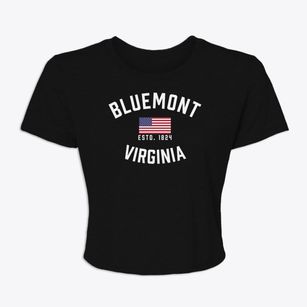 Bluemont Virginia Patriot Women's Crop Top