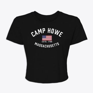 Camp Howe Massachusetts Patriot Women's Crop Top