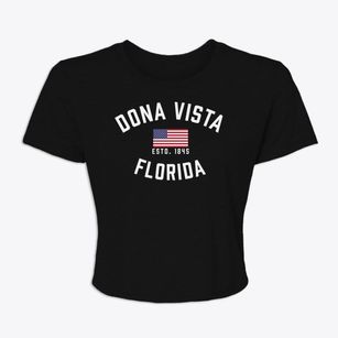 Dona Vista Florida Patriot Women's Crop Top