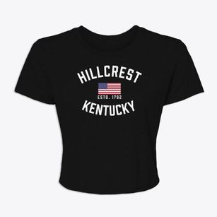 Hillcrest Kentucky Patriot Women's Crop Top