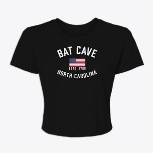 Bat Cave North Carolina Patriot Women's Crop Top