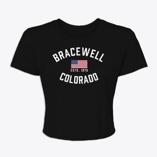 Bracewell Colorado Patriot Women's Crop Top