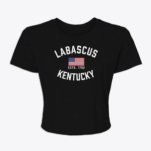 Labascus Kentucky Patriot Women's Crop Top