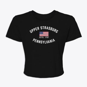 Upper Strasburg Pennsylvania Patriot Women's Crop Top