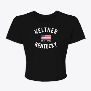 Keltner Kentucky Patriot Women's Crop Top