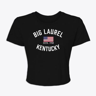 Big Laurel Kentucky Patriot Women's Crop Top