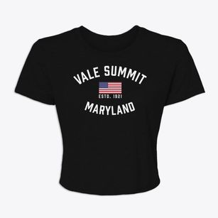 Vale Summit Maryland Patriot Women's Crop Top