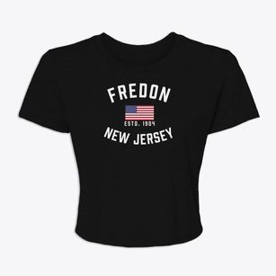 Fredon New Jersey Patriot Women's Crop Top