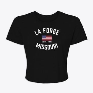 La Forge Missouri Patriot Women's Crop Top