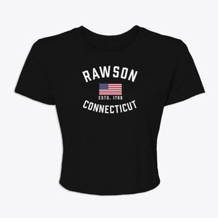 Rawson Connecticut Patriot Women's Crop Top