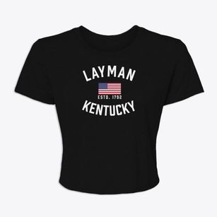 Layman Kentucky Patriot Women's Crop Top