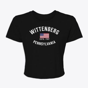 Wittenberg Pennsylvania Patriot Women's Crop Top