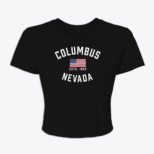 Columbus Nevada Patriot Women's Crop Top