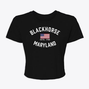 Blackhorse Maryland Patriot Women's Crop Top