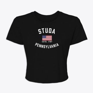Studa Pennsylvania Patriot Women's Crop Top