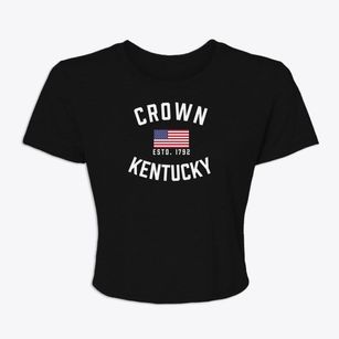 Crown Kentucky Patriot Women's Crop Top