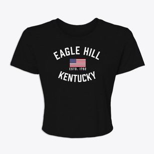 Eagle Hill Kentucky Patriot Women's Crop Top