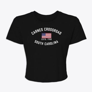 Carnes Crossroad South Carolina Patriot Women's Crop Top