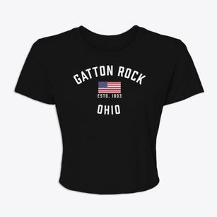 Gatton Rock Ohio Patriot Women's Crop Top